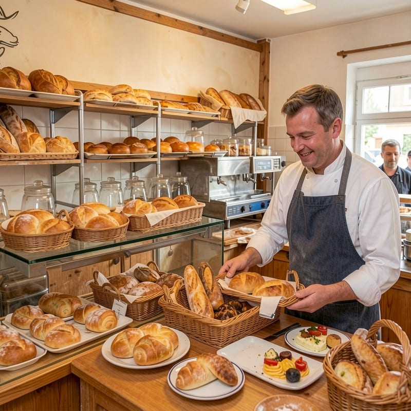 Frische Brötchen und Backwaren von Rudis Backstüble